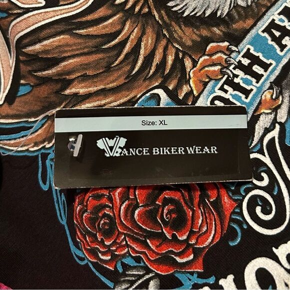 NWT … VANCE BIKER WEAR “Size: XL” T-Shirt - Picture 4 of 4